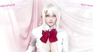 女装 子|crossdresser,femboy【FC動画ちょい見せ】日本人コス プレイヤーが縞パンJKコスでおもらし手コキ射精オナニー【Short.ver】Japanese Cosplay