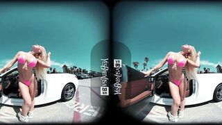 BIG BOOBS GIRL NUDE MICRO BIKINI BLONDE FUCKDOLL VR 3D 4K 360 180 VIRTUAL REALITY