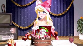 FOX GIRL TAKING a CREAMPIE FOR CHRISTMAS - Part 3 different ending