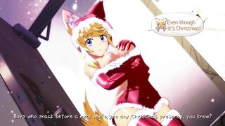 FOX GIRL TAKING a CREAMPIE FOR CHRISTMAS - Part 3 different ending