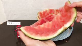 【閲覧注意】スイカとセックスしてみた! I had Sex with a Watermelon. 【無修正】