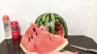 【閲覧注意】スイカとセックスしてみた! I had Sex with a Watermelon. 【無修正】