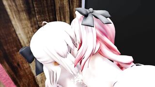 Hentai MMD - FGOで壁尻ボックス密 4K {fate] (Deltarion)