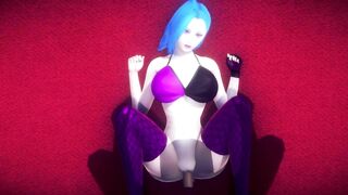 3D HENTAI Jinx from League of Legends