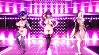 Mmd Genshin Impact MILF Bounce back with Sexy Panty 3d Hentai