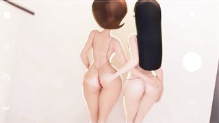 Helen & Violet Photoshoot Threesome (Animation With Sound)