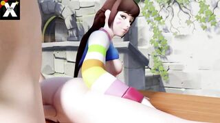 [RFF#73] DVA FUCKED IN SPLITS POSITION