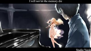 「english Dub」Your Lie in April OP " Hikaru Nara" Full Version【Kelly Mahoney】 - Studio Yuraki