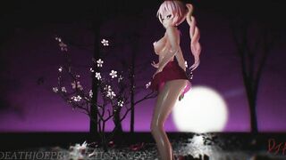 MMD SFW Pink Bikini Luka - Laysha - Chocolate Cream 1083