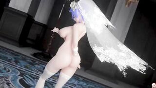 【R18-MMD】Azur Lane 碧藍航線 Saint Louis 路易九世 Wiggle Wiggle