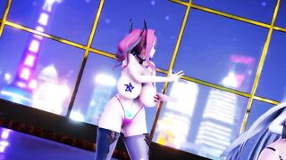 MMD R18 Enterprise and USS Bremerton Suspicious Dark Demon Sex Ver2 Azulene 3D Hentai