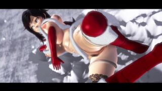 Mmd R18 RWBY Hot and Sexy Bitch Ruby Rose Bikini Santa Outfit Christmas