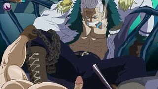 Meet and Fuck Gay - Vergo x Smoke - one Piece Hentai P72