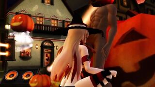 [MMD]Bismarck-Happy Halloween[by Monologic]