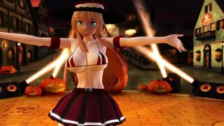 [MMD]Bismarck-Happy Halloween[by Monologic]