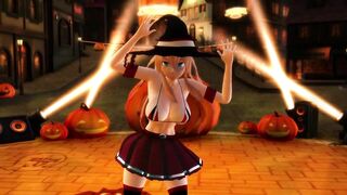 [MMD]Bismarck-Happy Halloween[by Monologic]