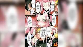 NARUTO - TRY THREESOME WITH SAKURA AND HINATA