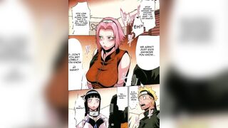 NARUTO - TRY THREESOME WITH SAKURA AND HINATA