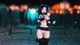 Mmd R18 Mona of Genshin Impact Dance Wiggle in the Hardcore Pawn