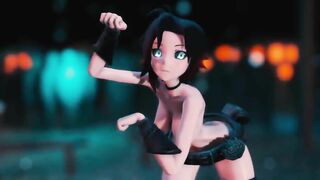 Mmd R18 Mona of Genshin Impact Dance Wiggle in the Hardcore Pawn