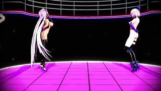 MMD Mash and BB Pele Dance, if you Watch this you will get Hard