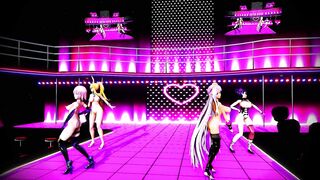 MMD Mash and BB Pele Dance, if you Watch this you will get Hard