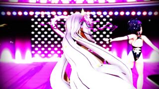 MMD Mash and BB Pele Dance, if you Watch this you will get Hard