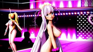 MMD Mash and BB Pele Dance, if you Watch this you will get Hard