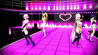 MMD Mash and BB Pele Dance, if you Watch this you will get Hard