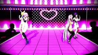 MMD Mash and BB Pele Dance, if you Watch this you will get Hard