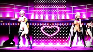 MMD Mash and BB Pele Dance, if you Watch this you will get Hard