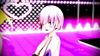 MMD Mash and BB Pele Dance, if you Watch this you will get Hard