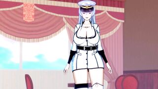 Esdeath at Sexy Stage (3D Ecchi) (Akame Ga Kiru)