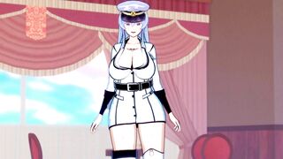 Esdeath at Sexy Stage (3D Ecchi) (Akame Ga Kiru)