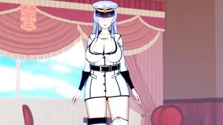 Esdeath at Sexy Stage (3D Ecchi) (Akame Ga Kiru)