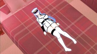 Esdeath at Sexy Stage (3D Ecchi) (Akame Ga Kiru)