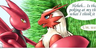 Scizor x Blaziken (Pokemon)