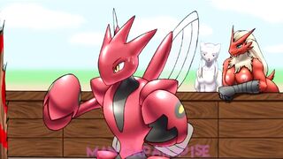 Scizor x Blaziken (Pokemon)