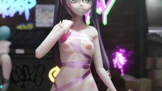 【r-18 MMD】Genshin Impact Mona Ribbon Costume Dance