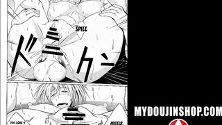 MyDoujinShop - Sexy Ninja Girls Strip to Their Nude Bodies And Fuck!!! Hentai Comic