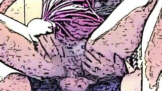 Fucking my Pussy Close Up Cartoon American Milf 07