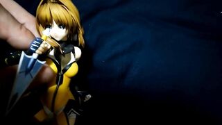 Beat Blade Haruka Eroge Heroine Figure Bukkake Japanese Nerdy Anime Hentai　masturbation Semen