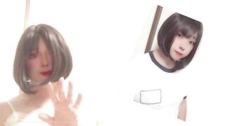 Animated Voice Japanese Hentai Shemale Crossdresser Ladyboy Masturbation Cosplay