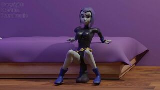 Raven Shemale Hentai 3D Animation 4k