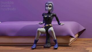 Raven Shemale Hentai 3D Animation 4k