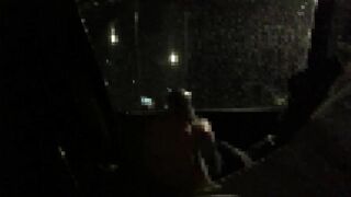 Masturbation in the Car while being Illuminated by the Moonlight