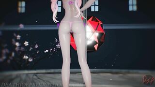 MMD SFW Lewd Luka Mirrrrrors 1096