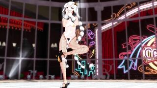 Hentai MMD - Snapping 紲星あかり 日燒逆バニー (Hazy)