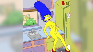 The Simpsons - Futa Marge - Sex Cartoon Hentai Futa Scene P75