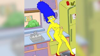 The Simpsons - Futa Marge - Sex Cartoon Hentai Futa Scene P75